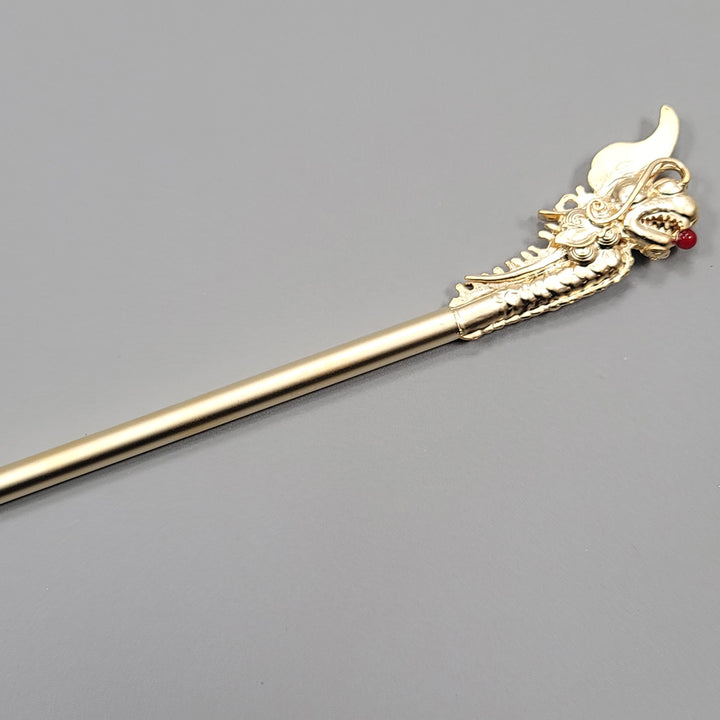 Korea Binyeo 비녀 Hair Accessory for Woman Hanbok Decoration Ornament Gold Dragon11
