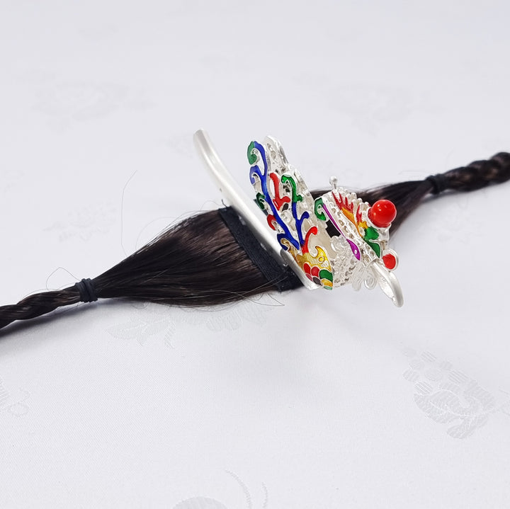 Korea Hair Accessory for Woman Hanbok Decoration Queen Princess Ornament 첩지 02