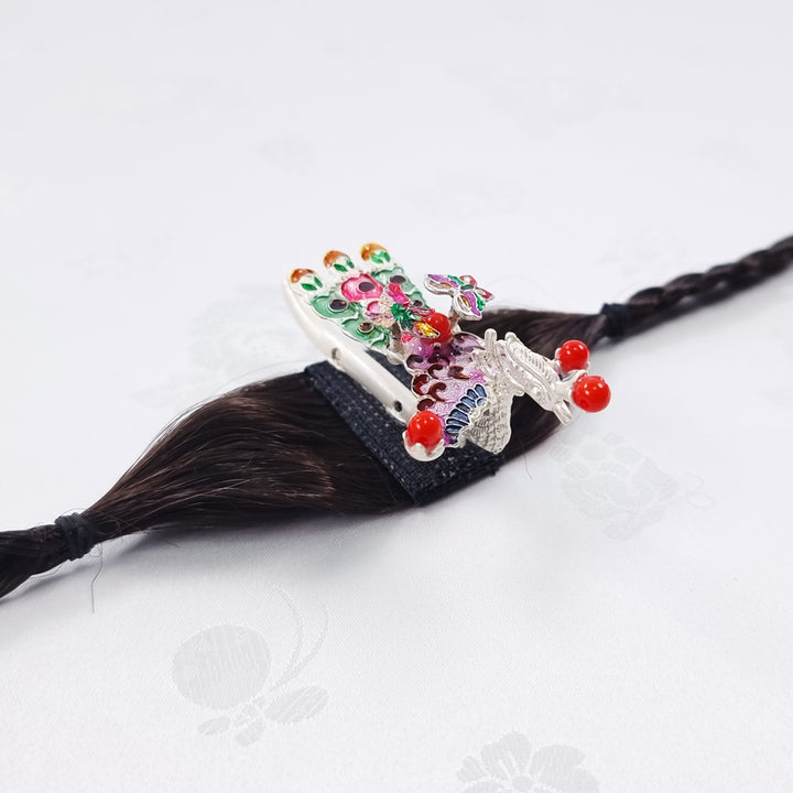 Korea Hair Accessory for Woman Hanbok Decoration Queen Princess Ornament 첩지 05
