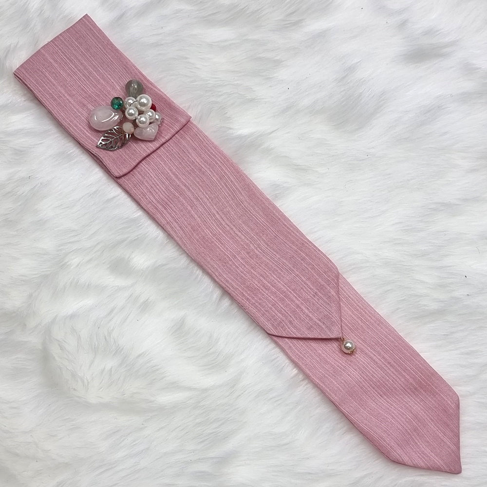 Girl's Hanbok Hair Accessory Daenggi 댕기&nbsp;Korea Traditional Vivid Color J123