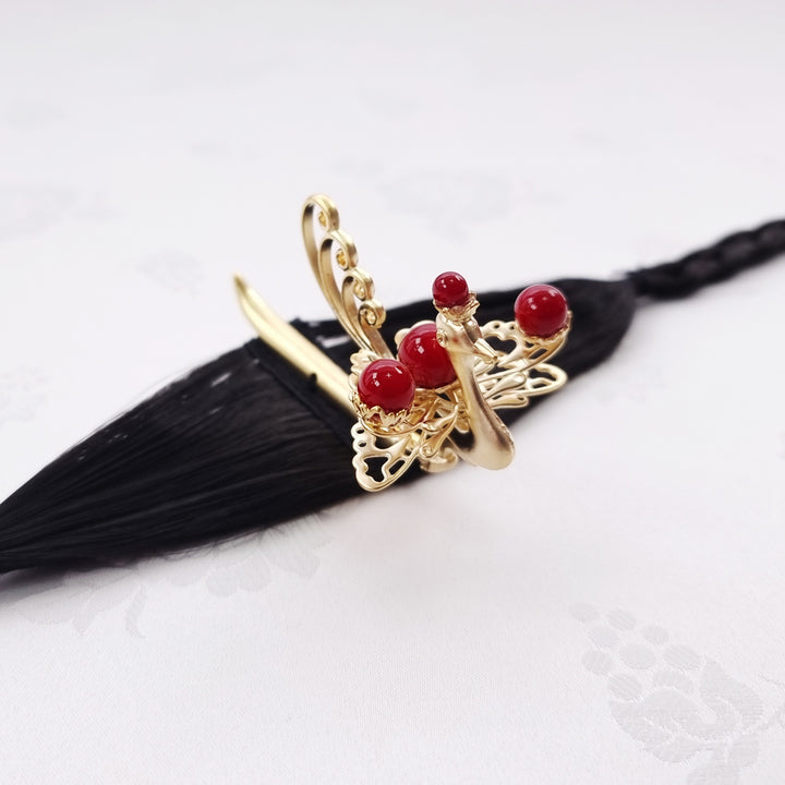 Korea Hair Accessory for Woman Hanbok Decoration Queen Princess Ornament 첩지 06