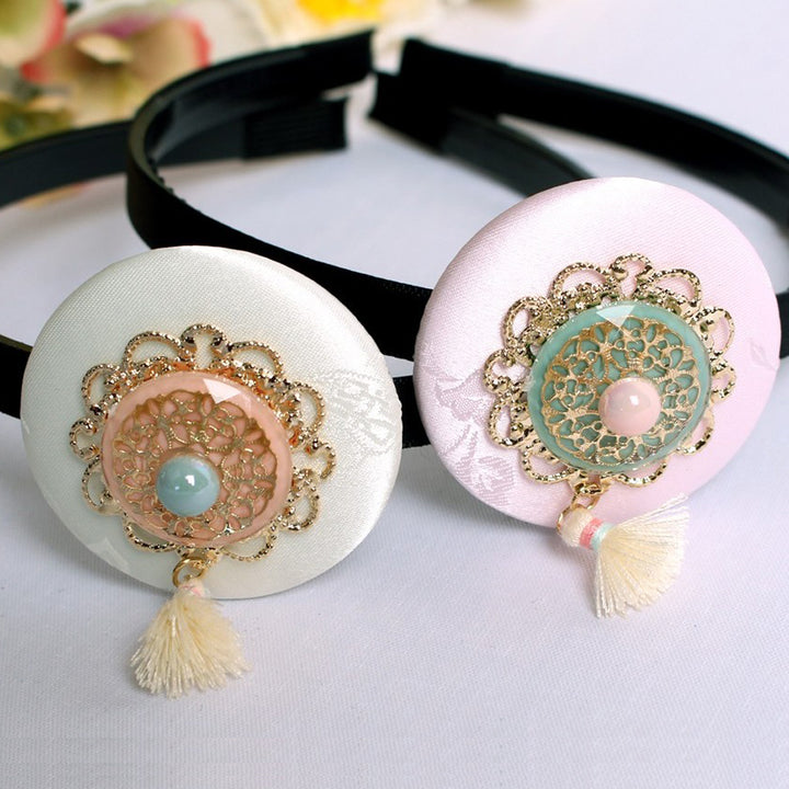 Girl's Hanbok Hair Accessory BASSI band head piece Korea Traditional J105