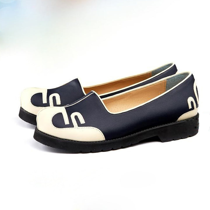 Korean Traditional Hanbok Shoes for Man Men 갓신 Navy Color Footwear Wedding Birthday PU